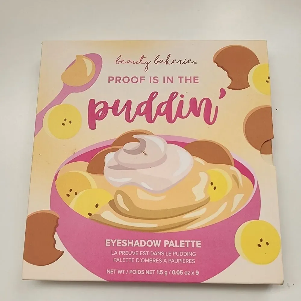 BEAUTY BAKERIE PREOOF IS IN PUDDIN EYESHADOW PALETTE MATTE SHIMMER NEUTRAL 9 PAN